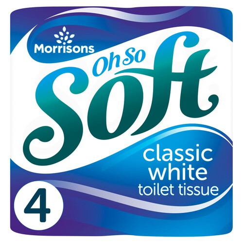 Morrisons Toilet Tissue White 