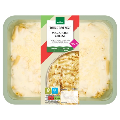 Morrisons Italian Meal Deal Macaroni Cheese 750g