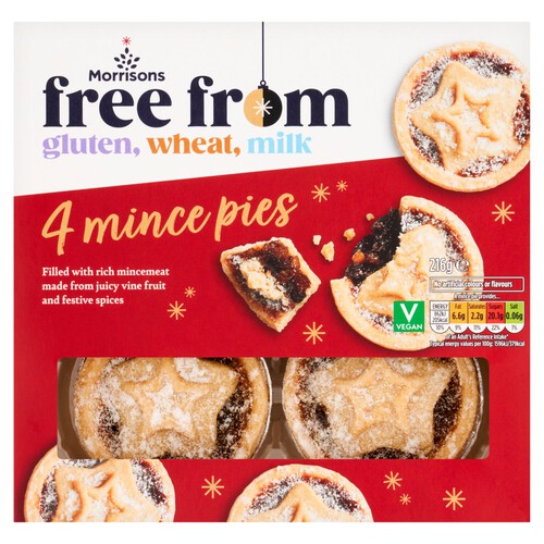 Morrisons Free From Mince Pies