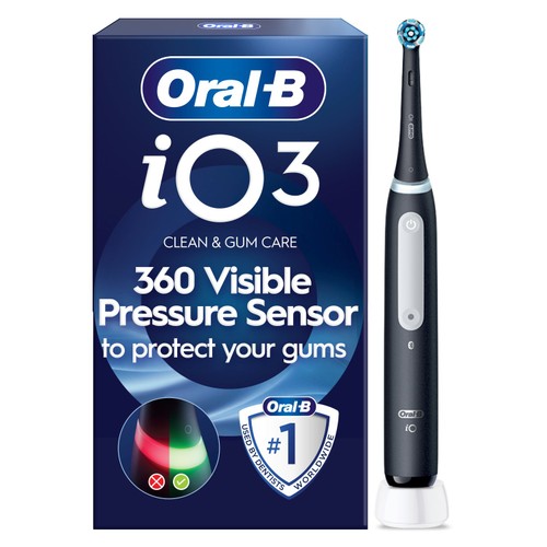 Oral-B iO3 Matt Black Electric Toothbrush