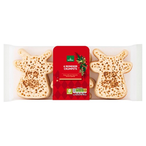 Morrisons Rudi The Reindeer Crumpets