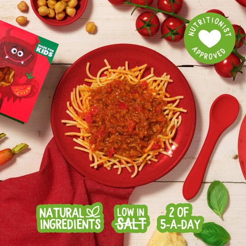 Piccolo Spaghetti Bolognese Loaded With Veggies 200g