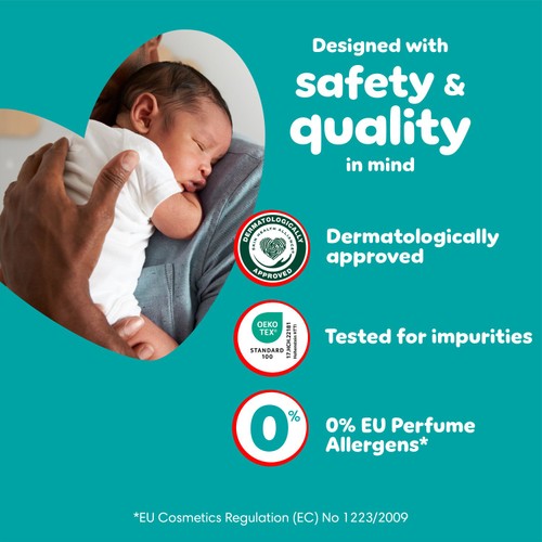 Pampers Baby-Dry Nappy Pants Size 4, 38 Nappies, 9kg-15kg, Essential Pack