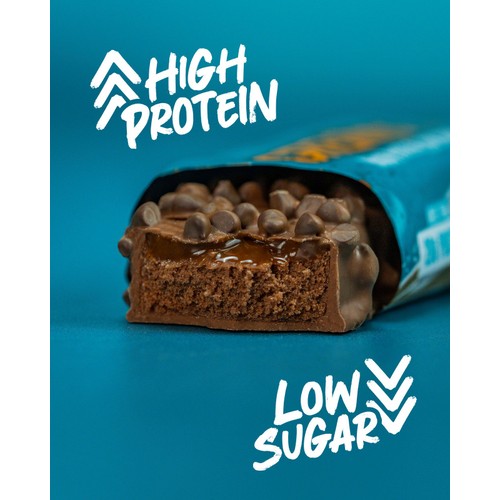 Grenade Protein Bars Chocolate Chip Salted Caramel 4 x 60g