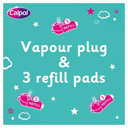 Calpol Vapour Plug Nightlight 3 Refill Pads