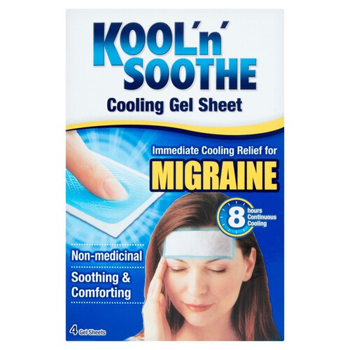 Migraine Kool'n'Soothe Migraine Soft Gel Sheet