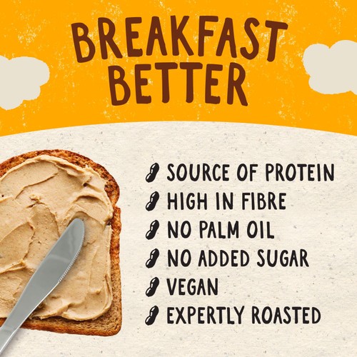 Whole Earth Smooth Peanut Butter   454g