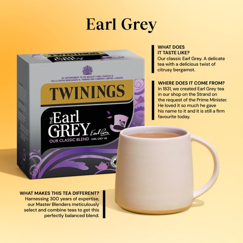 Twinings Earl Grey 80 Tea Bags