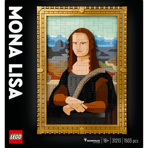 LEGO Art Mona Lisa Building Set for Adults 31213