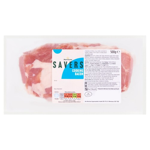 Morrisons Savers Cooking Bacon