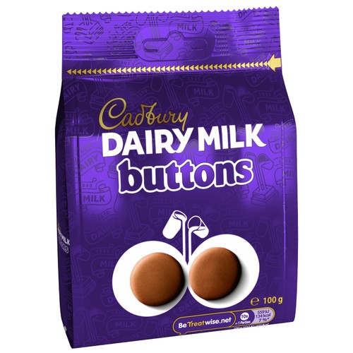Cadbury Dairy Milk Chocolate Buttons Bag