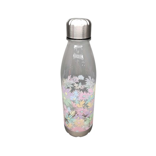 Nutmeg Home Floral Print Milk Bottle