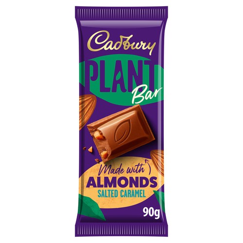 Cadbury Plant Chocolate Bar Salted Caramel