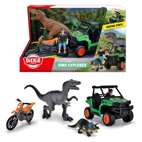 Dino Tracker Car Set
