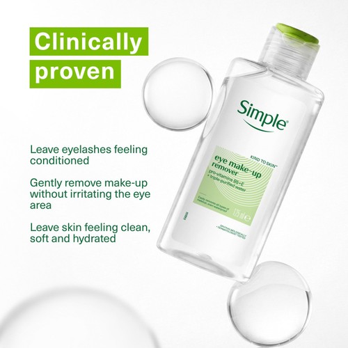 Simple Kind To Eyes Eye Make-Up Remover 125ml