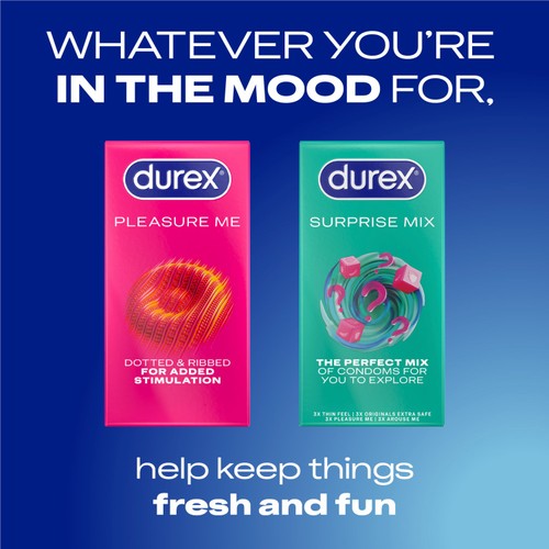 Durex Pleasure Me Condoms