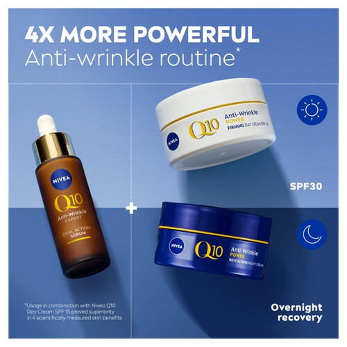 NIVEA Q10 Anti Wrinkle Expert Dual Action Serum