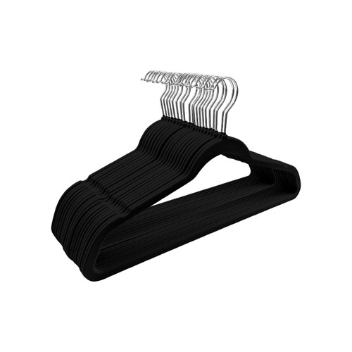 Morrisons Value Pack Velvet Hangers 20Pk