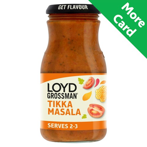 Loyd Grossman Tikka Masala Medium Curry Sauce