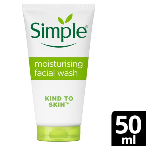 Simple Moisturising Facial Wash 50ml