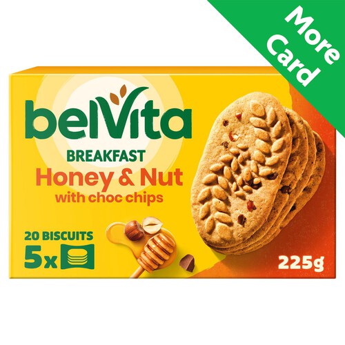 BelVita Breakfast Biscuits Honey & Nuts 5 Pack