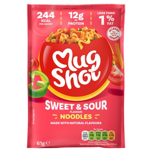 Mug Shot Noodles Spicy Sweet & Sour   61g