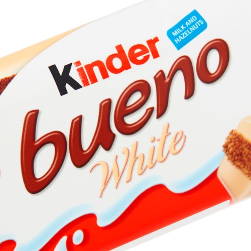 Kinder Bueno White Chocolate & Hazelnut Twin Finger Bar