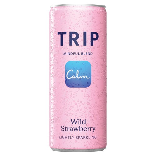 Trip Mindful Blend Drink Wild Strawberry Calm 330ml