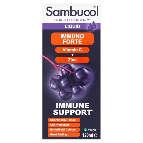 Sambucol Black Elderberry Immuno Forte Liquid