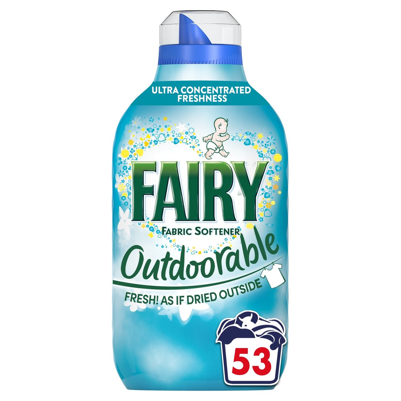 Fairy Outdoorable Original Fabric Conditioner Liquid 53 Washes