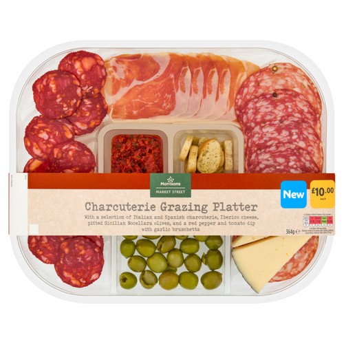 Morrisons Deli Charcuterie Grazing Platter 364g