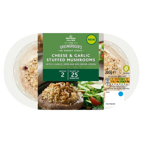 Morrisons Garlic Stuffed Mushrooms