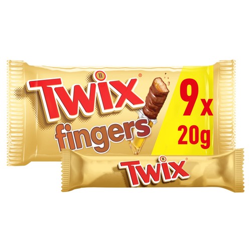 Twix biscuit snack bars