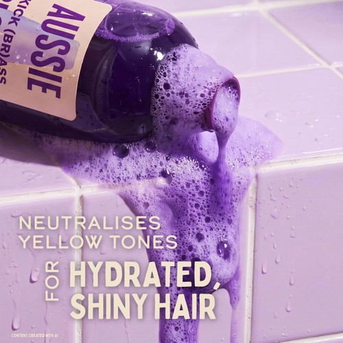 Aussie Blonde SOS Blonde & Hydrate Purple Shampoo