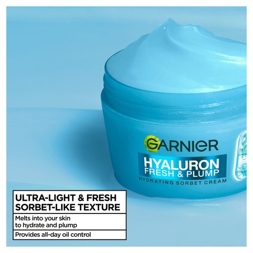 Garnier Hyaluron Fresh & Plump Sorbet Cream 85Ml