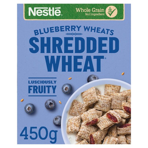 Nestle Shredded Wheat Blueberry Fruit Wheats