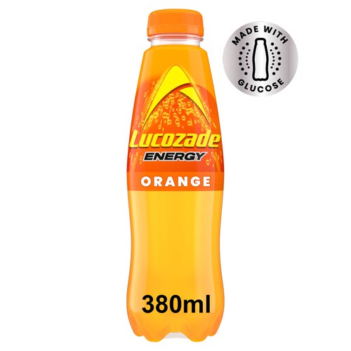 Lucozade Energy Drink Orange 4 Pack