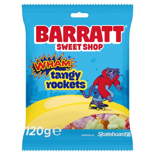 Barratt Wham Tangy Rockets 120g