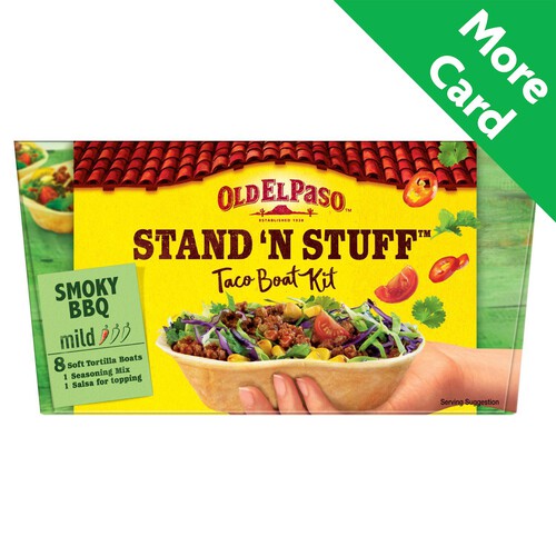 Old El Paso Stand 'N' Stuff Smoky BBQ Soft Taco Kit