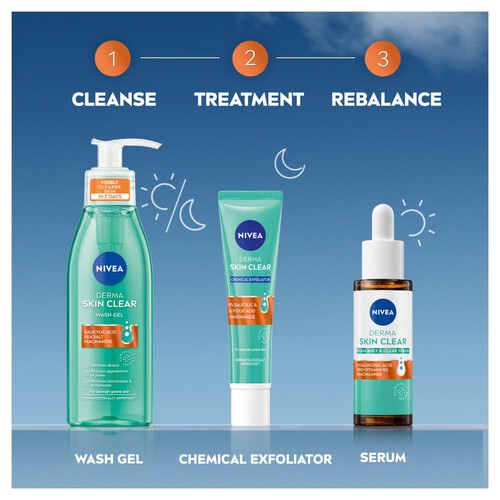 NIVEA Derma Skin Clear Night Exfoliator