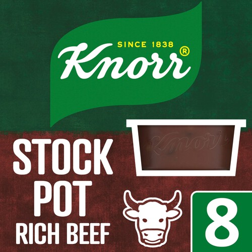 Knorr Rich Beef Stock Pot 8 x 28g