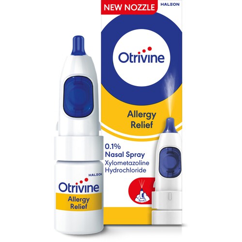 Otrivine Allergy Relief 0.1% Nasal Spray 