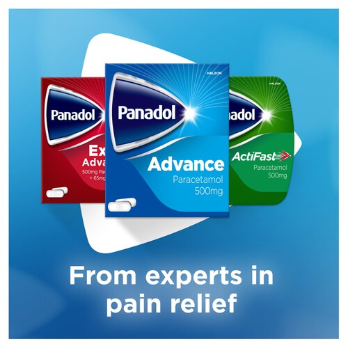 Panadol Advance Pain Killers Paracetamol 500mg Tablets