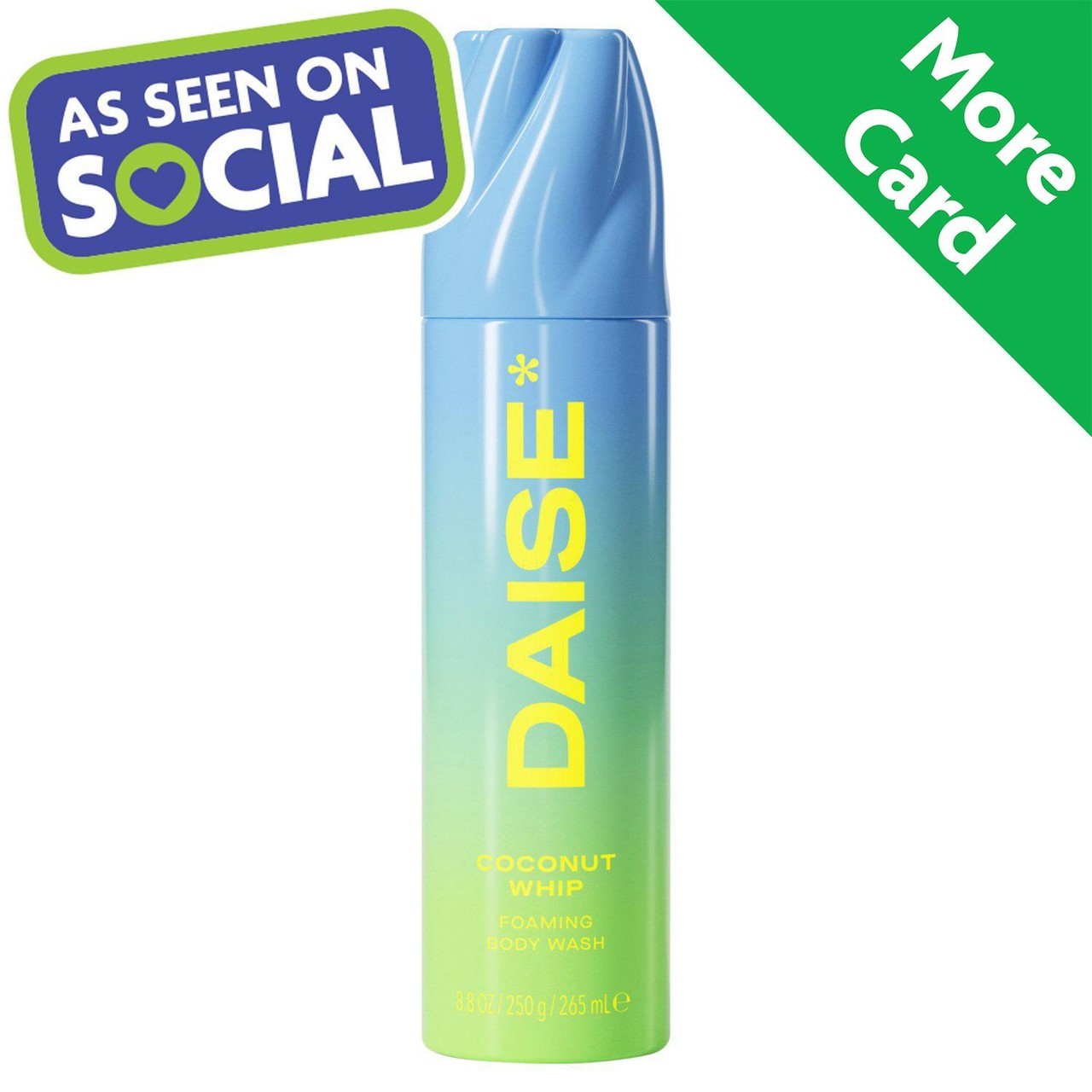 Daise Foaming Body Wash Coconut 265ml