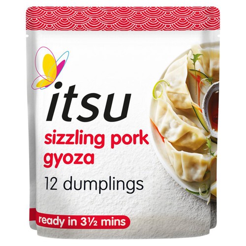 Itsu Sizzling Pork Gyoza Japanese Dumplings