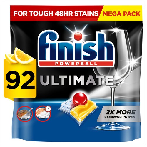 Finish Ultimate Sicilian Lemon Dishwasher Tablets XXL 