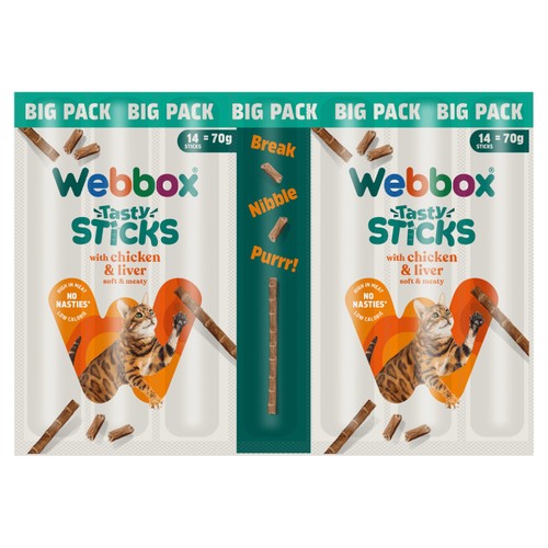 Webbox Cat Tasty Sticks Chicken