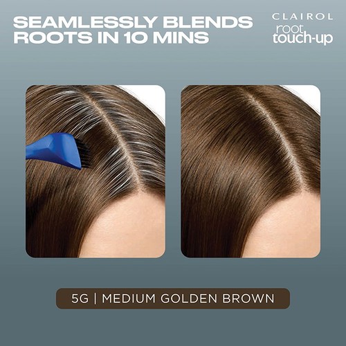 Clairol Root Touch Up Permanent Hair Dye - 5G Medium Golden Brown