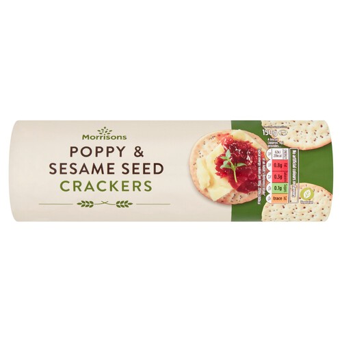 Morrisons Poppy & Sesame Thins 