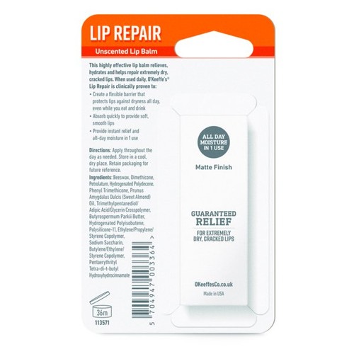 O'Keeffes Lip Repair Balm